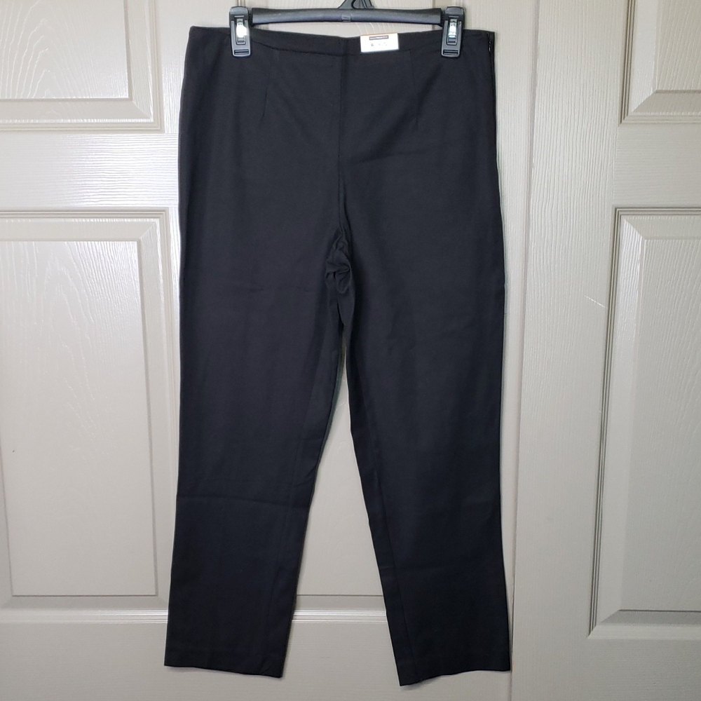 NWT Time and Tru Black Skinny 4 Way Stretch Pants Size 8